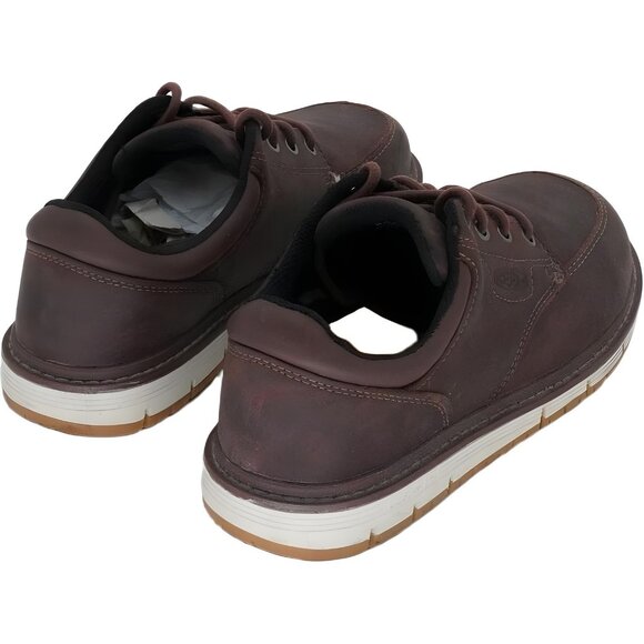 KEEN Utility Chicago Oxford Composite Toe Work Shoes Tobacco/Black Men's US 7M - Picture 3 of 6